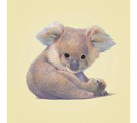 John Butler "Koala" Canvas Print, Cotton, Multi-Colour, 3.20 x 40.00 x 40.00 cm