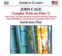 John Cage John Cage: Complete Works for Flute - Volume 2 (CD) (Importación USA)