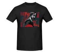 John - Camiseta Wick de Manga Corta para Hombre, diseño gráfico, Informal, para Verano