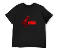 John Carpenters The Thing - Camiseta de algodón para hombre, color negro, Negro , XL