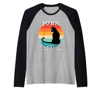 John Cat Sanctuary Group Familia Reunión Nombre Camiseta Manga Raglan