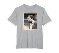 John Coltrane Un Amor Supremo Nueva Jersey 1964 Camiseta, Hombre Tallas Grandes, Gris Jaspeado, 4X Alto