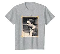 John Coltrane Un Amor Supremo Nueva Jersey 1964 Camiseta, Niños, Gris Jaspeado, 6 años