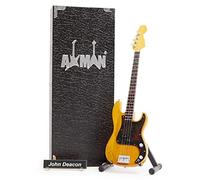 John Deacon (Queen): Guitarra - Réplica de guitarra en miniatura - Regalos musicales - Hecho a mano ornamental escala 1/4