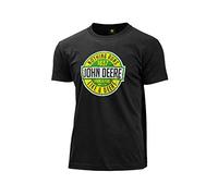 JOHN DEERE Camiseta Nothing Runs Like A Deere Negro, Negro , L