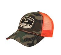 John Deere Camo HI-Viz Hat W/Retro Logo, Green