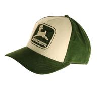 John Deere Gorra de camionero con punto de cadena para hombre, talla única, Verde -Oliva, talla única