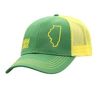 John Deere - Gorra Farm State Pride, verde y amarillo, Illinois