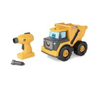 John Deere Kids Build-A-Buddy Yellow Dump Truck - 13 Piece Take Apart Toy Truck