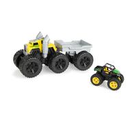 John Deere Monster Treads Camión Rugiente Rev Up Monster Treads Britains 47640