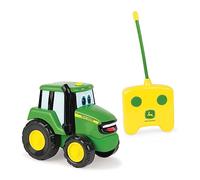 John Deere Preschool - Tractor Johnny con radiocontrol (Tomy 42946) | Juguete para tractores a partir de 2 años. Coche teledirigido a partir de 3 años, juguete para niños a partir de 2 años. John