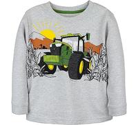 JOHN DEERE Sudadera infantil Rugged Tractor - Gris, 2-4 años de impresión de tractor, gris, 3 Años