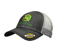 John Deere Toddler Kids Dark Denim Meshback Cap-Charcoal-Os