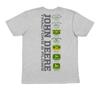 John Deere Tractors & Plows Short Sleeve Mens T-Shirt