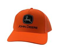 John Deere Current Trademark Trucker - Gorra para hombre, talla única, Naranja (Blaze Orange), talla única