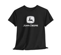John Deere Unisex Graphic Black Tshirt