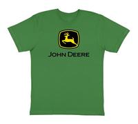 John Deere Yustery Camiseta de Manga Corta para Hombre con Logo 1Green Talla única