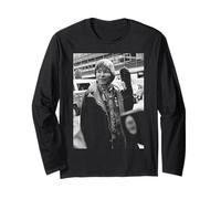 John Denver Cantante de Folk Estadounidense Rocky Mountain High 1976 Manga Larga