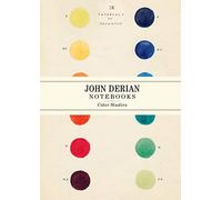 John Derian Paper Goods : 3 Color Studies Notebooks /anglais