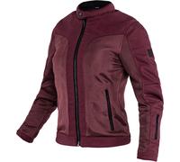 John Doe Aero Mesh Chaqueta textil de moto perforada para damas, rojo, tamaño 2XL para Mujer