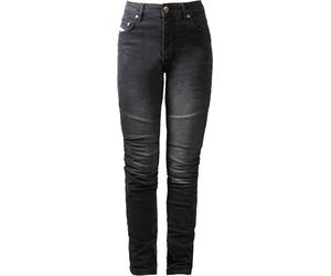 John Doe Betty Biker XTM Jeans de motocicleta para mujer, negro, Talla 29