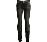 John Doe Betty High XTM Jeans de Dama, negro, tamaño 36 para Mujer