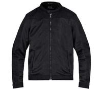 John Doe | Chaqueta de malla Aero, Cazadora Textil Perforada para Motocicleta | Negro | S, Negro , S