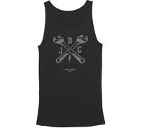 John Doe Classics Tapa del tanque de las señoras, negro, Talla XS