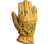 John Doe Coyote Guantes de moto, amarillo/negro, Talla L