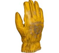 John Doe Coyote Guantes de moto, gris-amarillo, tamaño S para Hombres