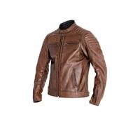 John Doe Dexter Marrón Chaqueta de Motocicleta Chaqueta de Cuero John Doe