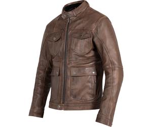 John Doe Drifter Chaqueta de cuero para moto, marrón, tamaño S para Hombres