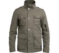 John Doe Explorer Chaqueta textil de motocicleta, verde, tamaño 2XL para Hombres