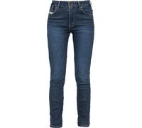 John Doe Jane High Mono XTM Vaqueros de moto para damas, Índigo, Talla 26/32