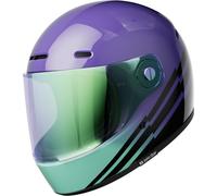 John Doe JD/One Spectral Casco, negro-turquesa-lila, tamaño M para Hombres
