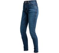 John Doe Luna High Mono Ladies Motorcycle Jeans, Blue Stone Wash, Talla 29