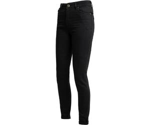 John Doe Luna High Mono Ladies Motorcycle Jeans, negro, tamaño 33 para Mujer