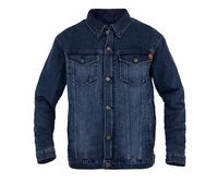John Doe Maverick Chaqueta textil para moto, retro, protectores, color negro, añil, XL