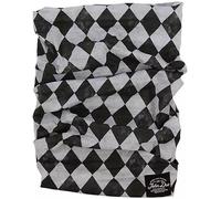 John Doe Modern Race Flag Sombreros multifuncionales, Negro/Blanco