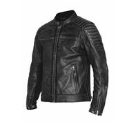 John Doe Storm Chaqueta de cuero para moto, negro, Talla L
