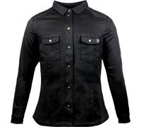 John Doe Motoshirt Basic, camisa/chaqueta mujer M female Negro