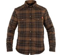 John Doe Motoshirt, camisa/chaqueta textil 5XL male Marrón Oscuro/Negro