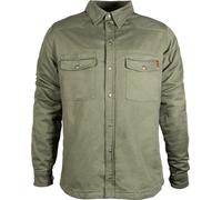 John Doe Motoshirt XTM Camisa de moto, verde, tamaño XS