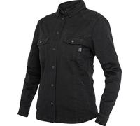 John Doe Motoshirt XTM Camisa de moto de señoras, negro, Talla L