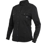 John Doe Motoshirt XTM Camisa de moto de señoras, negro, Talla XL