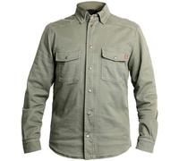 John Doe Motoshirt XTM Camisa de moto, verde, tamaño M para Hombres