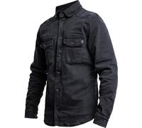 John Doe Motoshirt XTM Denim Camisa de moto, negro, Talla 4XL