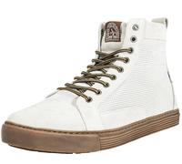 John Doe Neo Zapatos de moto, blanco, tamaño 40 para Hombres