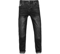 John Doe Original XTM Vaqueros de moto, negro, Talla 32