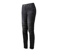 John Doe Pantalones Betty XTM | Pantalones de Moto | XTM | Protectores utilizables | Transpirable | Vaqueros de Moto | Vaqueros Vaqueros elásticos
